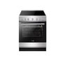 Voir la diapositive 1 : Fagor Cuisinière vitrocéramique 62l 4 feux silver - FACV3004S