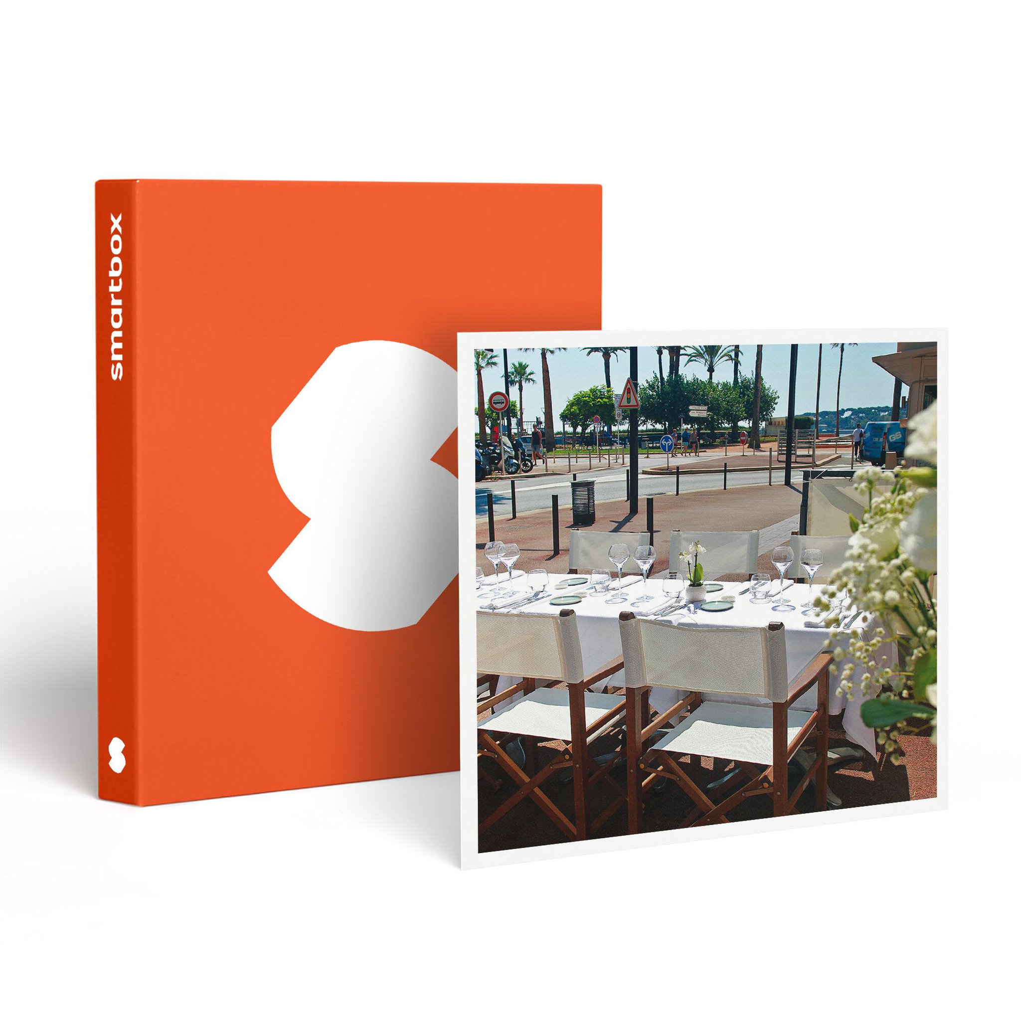 Smartbox Déjeuner gastronomique 5 plats avec champagne à antibes - coffret cadeau gastronomie