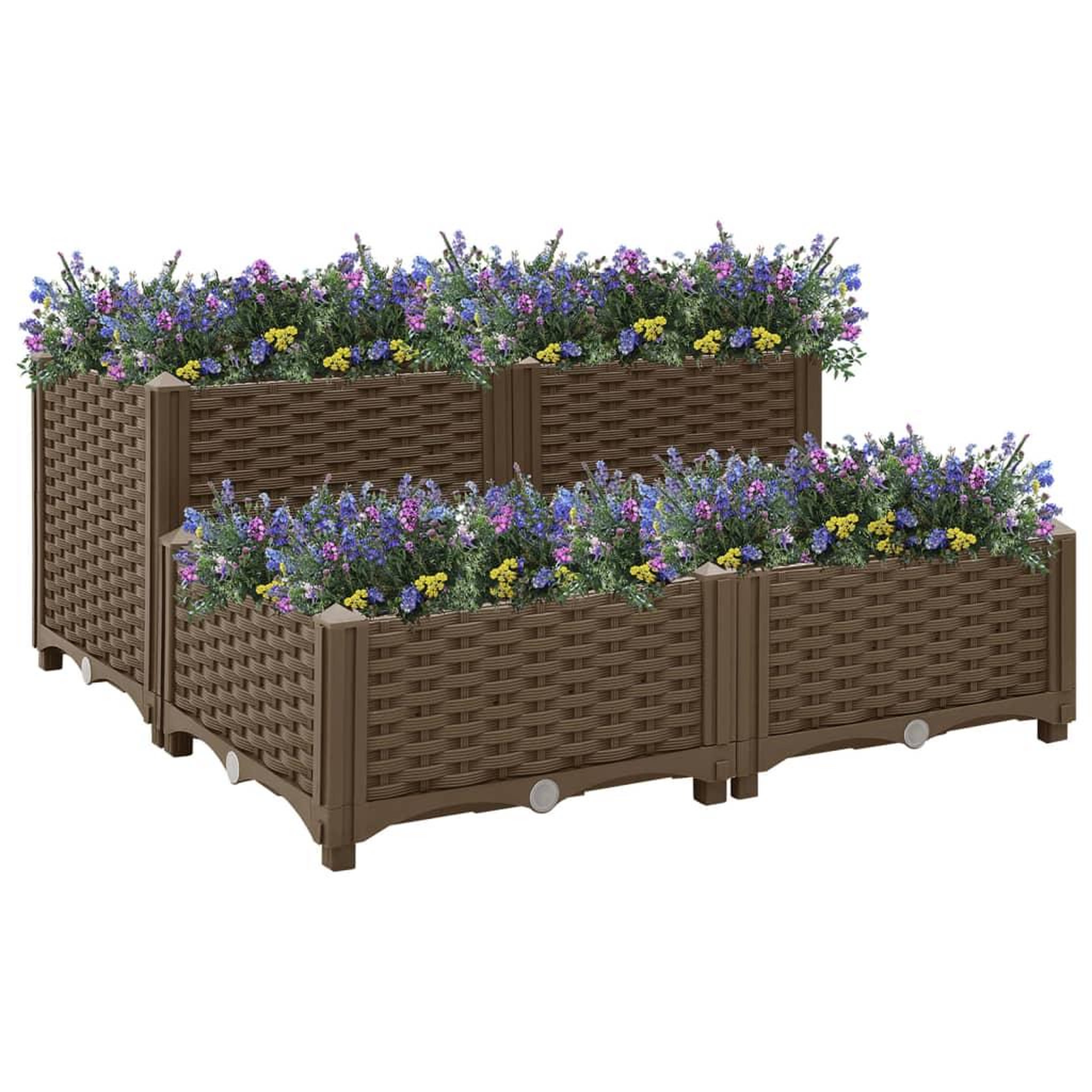 Voir la diapositive 1 : VIDAXL Lit sureleve 80x80x38 cm Polypropylene
