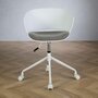 Voir la diapositive 3 : IDIMEX Chaise de bureau pivotante DAGMA, en plastique