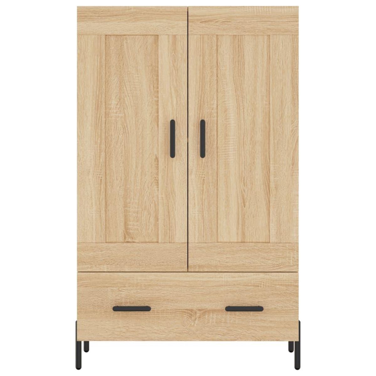 VIDAXL Buffet haut chene sonoma 69,5x31x115 cm bois d'ingenierie