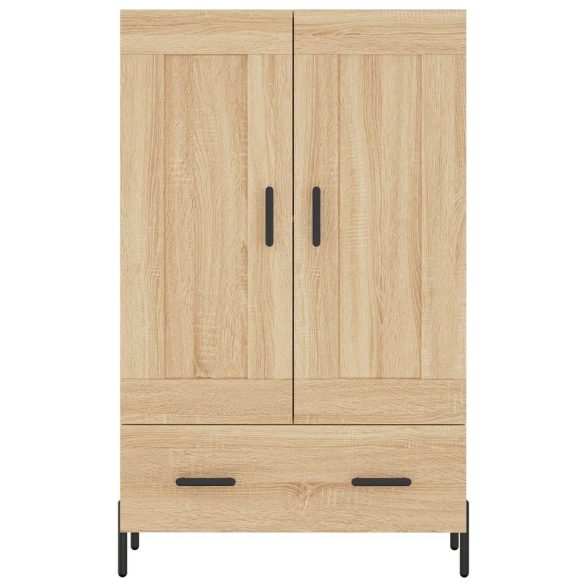 VIDAXL Buffet haut chene sonoma 69,5x31x115 cm bois d'ingenierie