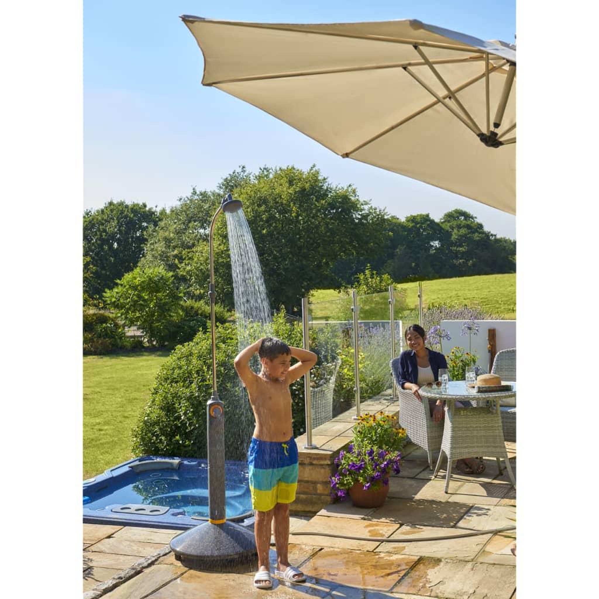 Voir la diapositive 2 : Hozelock Hozelock Douche solaire de jardin