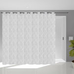 SOLEIL D'OCRE Voile à oeillets baie vitrée 280x250 cm Maud, par Soleil d'Ocre. Coloris disponibles : Gris, Blanc