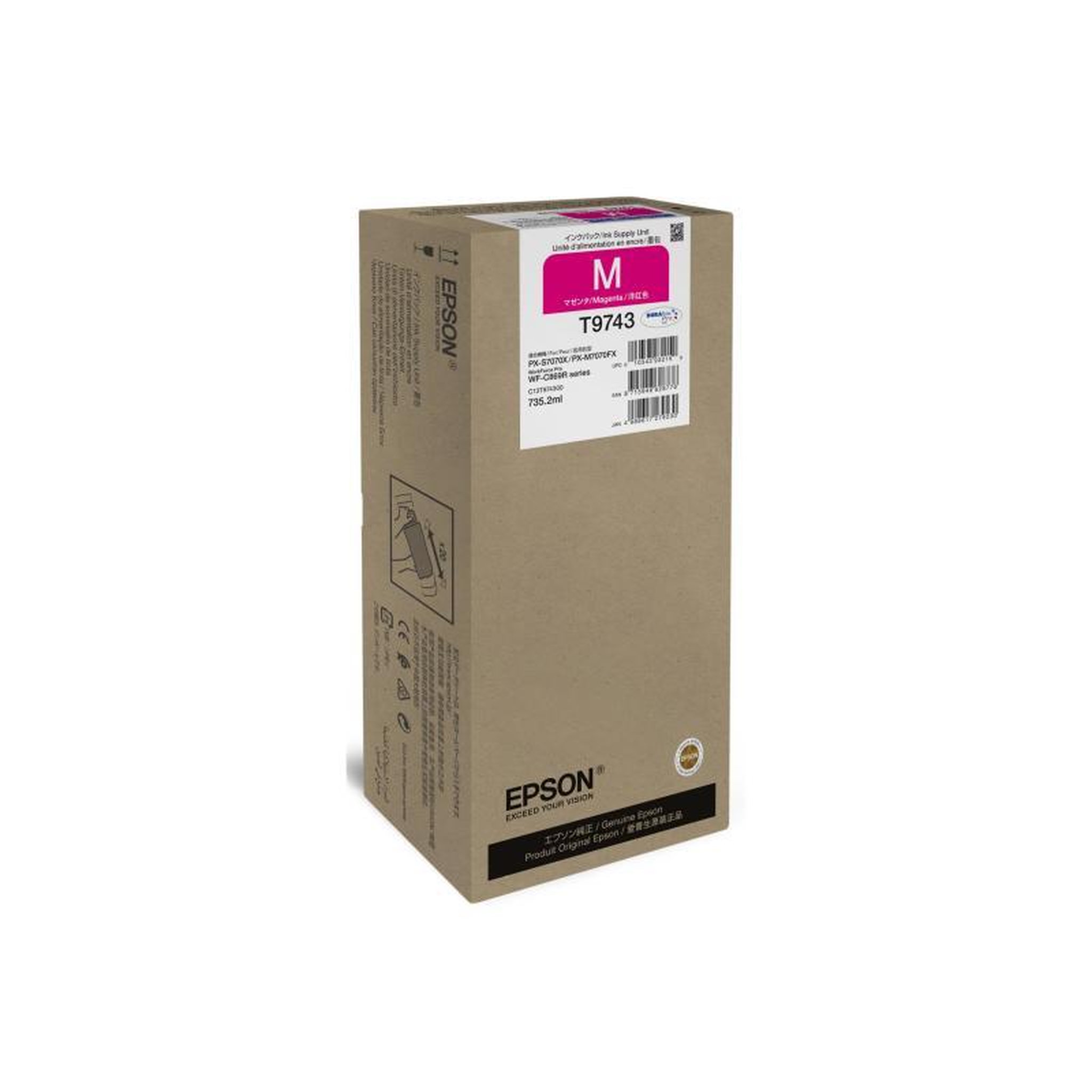 Epson Epson Ink T9743 Magenta XXL (C13T97430N)
