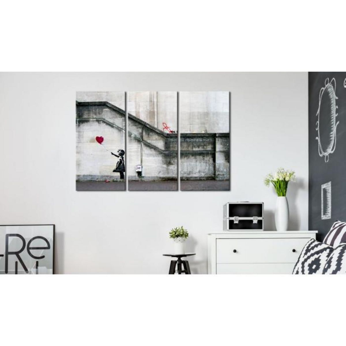 Paris Prix Tableau Imprimé  Girl with a Balloon - Banksy