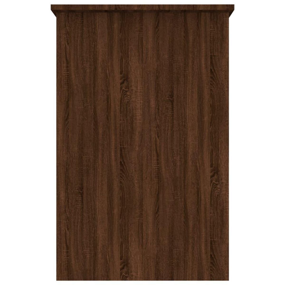 VIDAXL Bureau Chene marron 100x50x76 cm Bois d'ingenierie