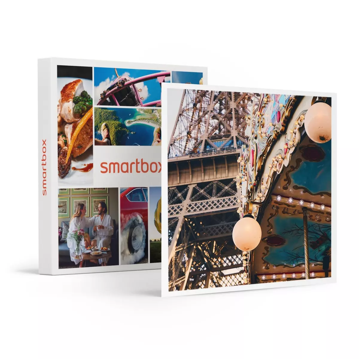 Smartbox Accès au sommet de la tour Eiffel avec visite guidée de 2h pour 2 personnes - Coffret Cadeau Multi-thèmes