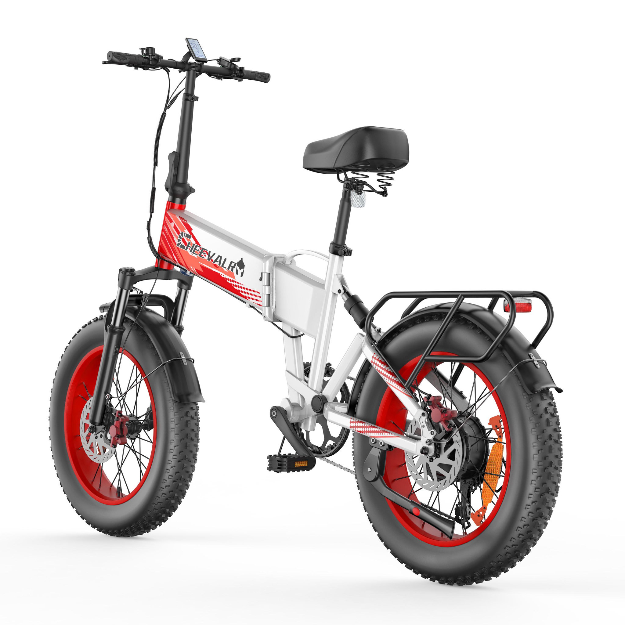 Voir la diapositive 4 : CHEEVALRY Vélo électrique pliant CHEEVALRY CF1000-1