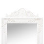 Voir la diapositive 5 : VIDAXL Miroir sur pied Blanc 40x160 cm