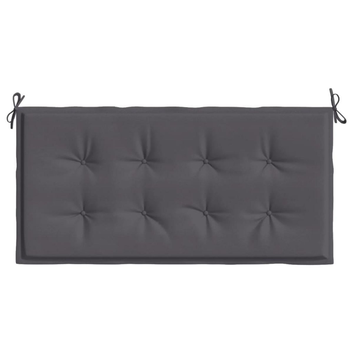 VIDAXL Coussin de banc de jardin anthracite 120x50x3 cm tissu oxford