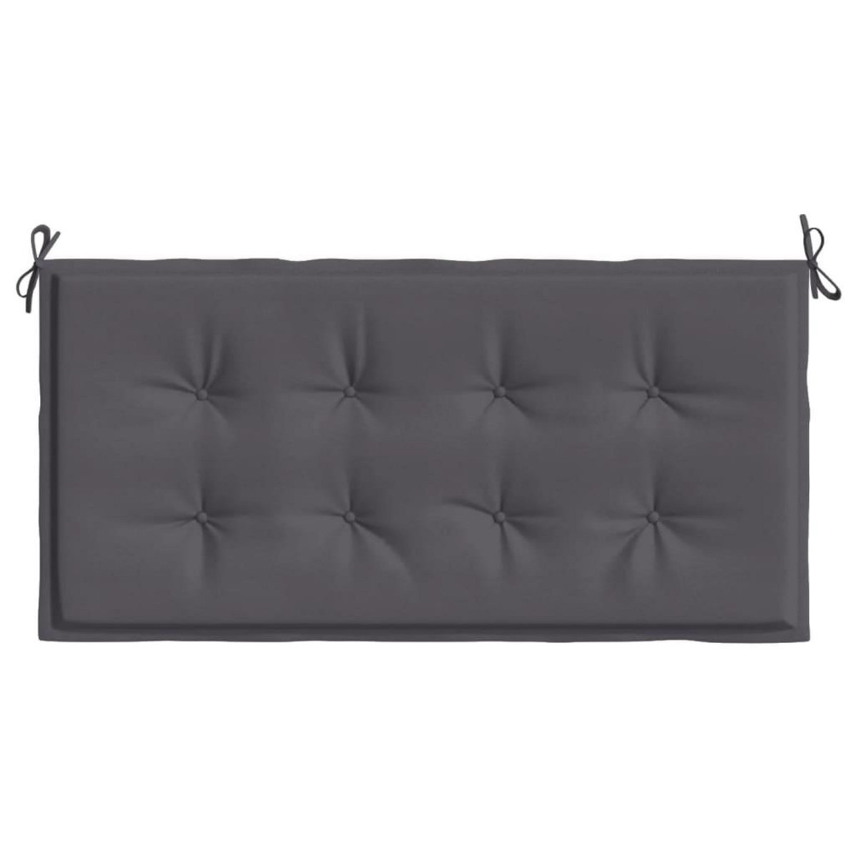 VIDAXL Coussin de banc de jardin anthracite 120x50x3 cm tissu oxford