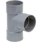 GIRPI Té d'évacuation à 87°30 femelle/femelle Ø 125 mm