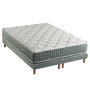 Voir la diapositive 1 : IDLITERIE Ensemble matelas HYGGE et sommier : confort ferme et 7 zones