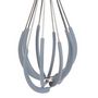 Voir la diapositive 2 : Paris Prix Fouet de Cuisine Inox & Silicone  Magic  25cm Gris