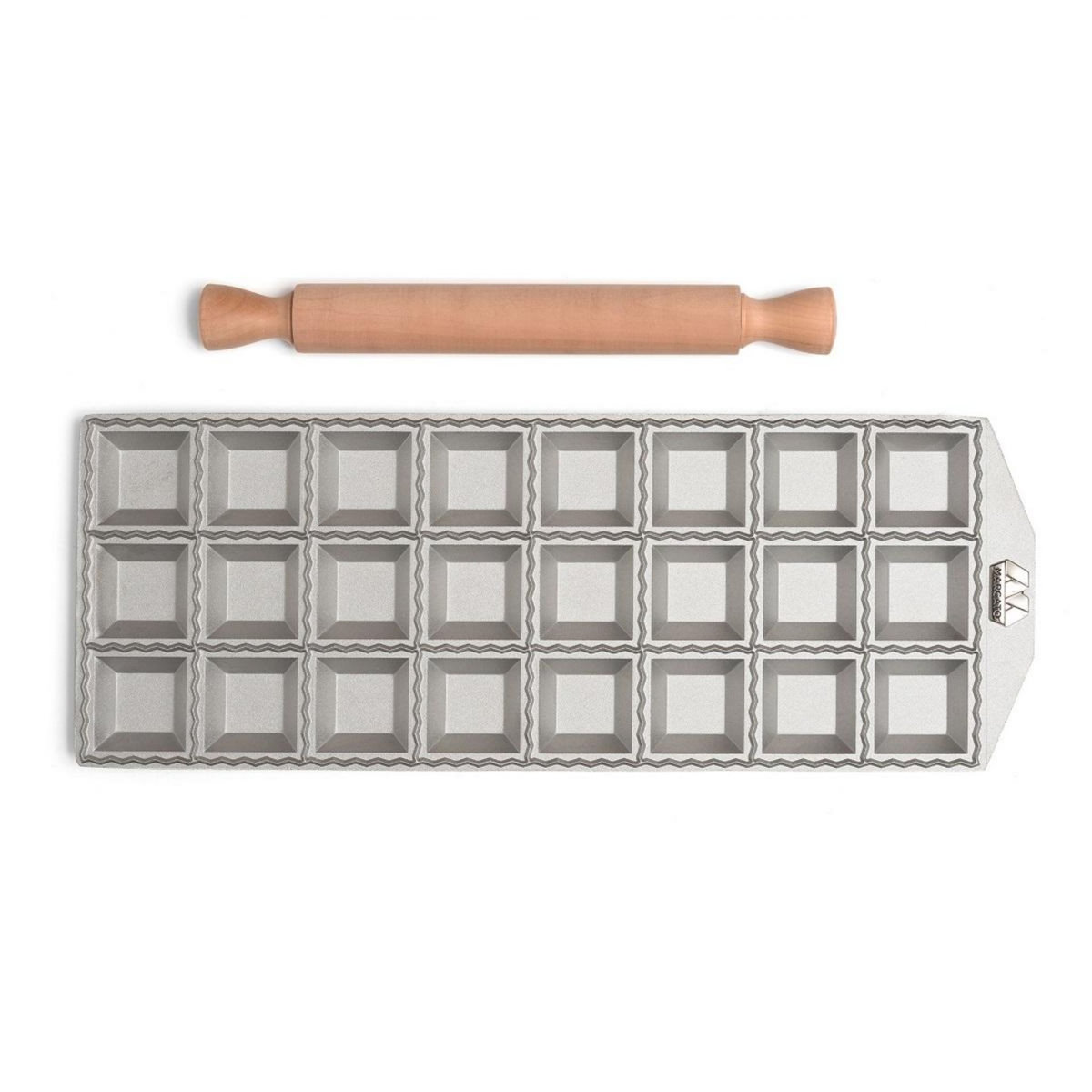 Marcato Moule à ravioli 24 carrés de 5x5cm - RA-Q50X24-CLS