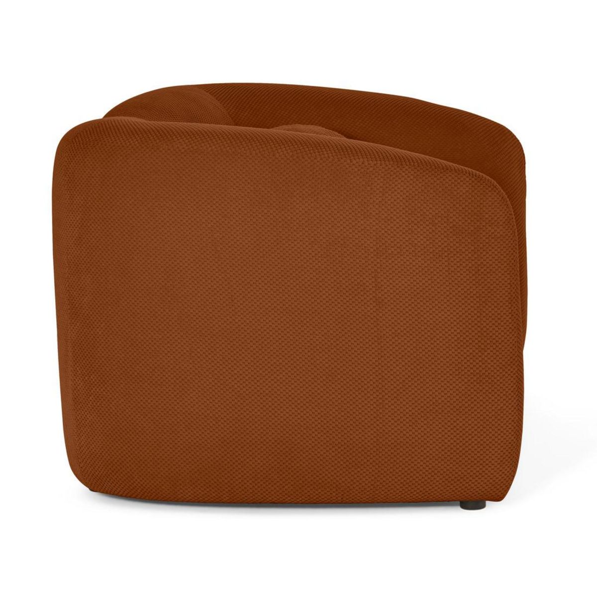 LISA DESIGN Charles - canapé droit 2 places en velours texturé