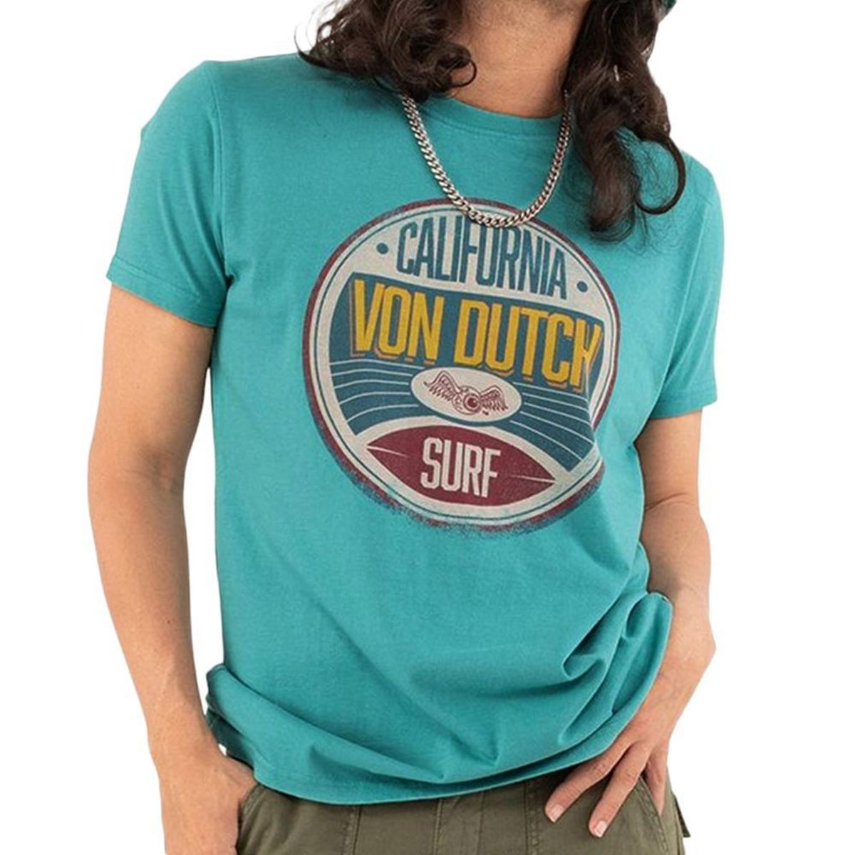 VON DUTCH T shirt  Homme Von Dutch Round
