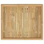 Voir la diapositive 5 : VIDAXL Table de jardin 65x55x30 cm bambou