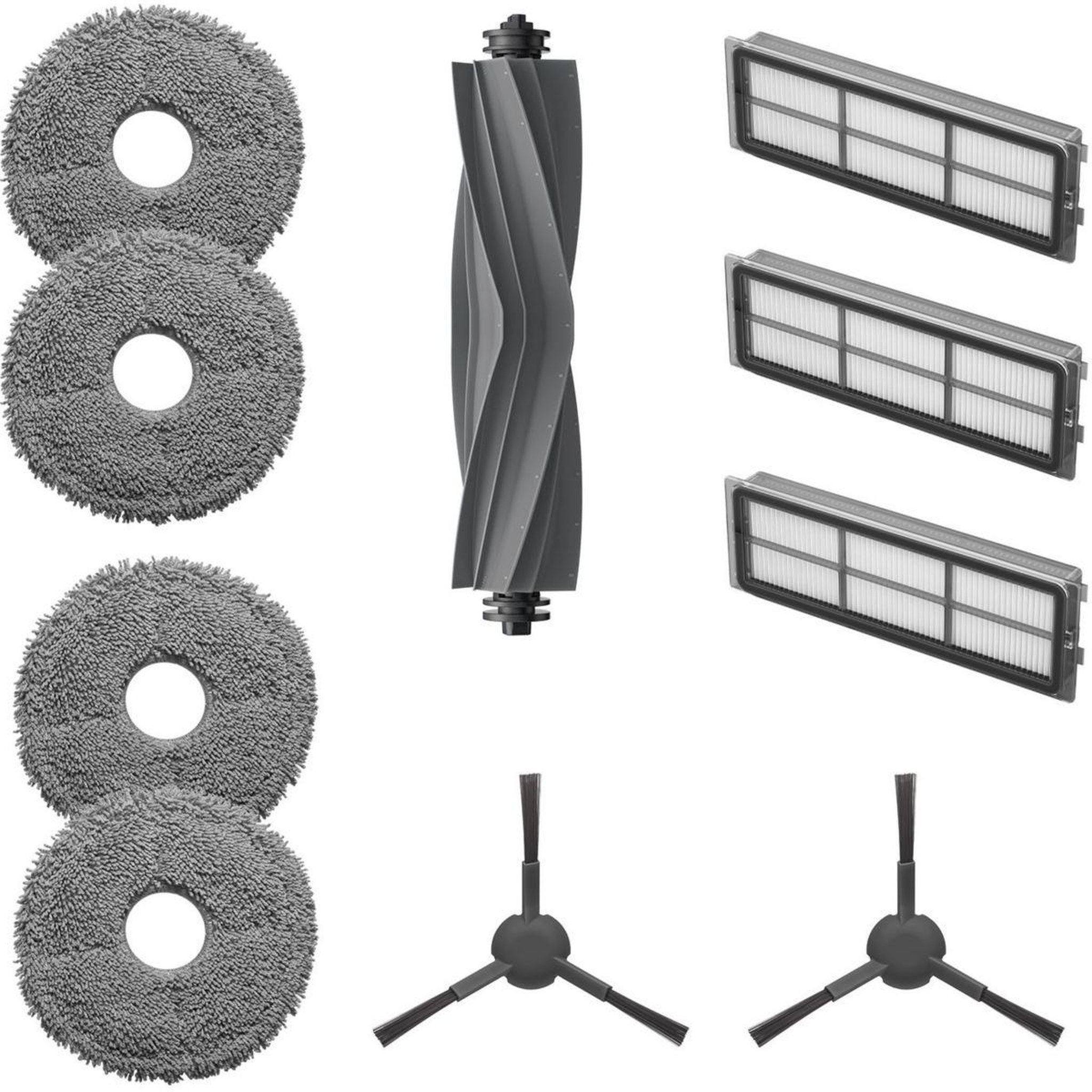 DREAME Kit accessoires entretien robot l10s pro brosses filtres patins lavage