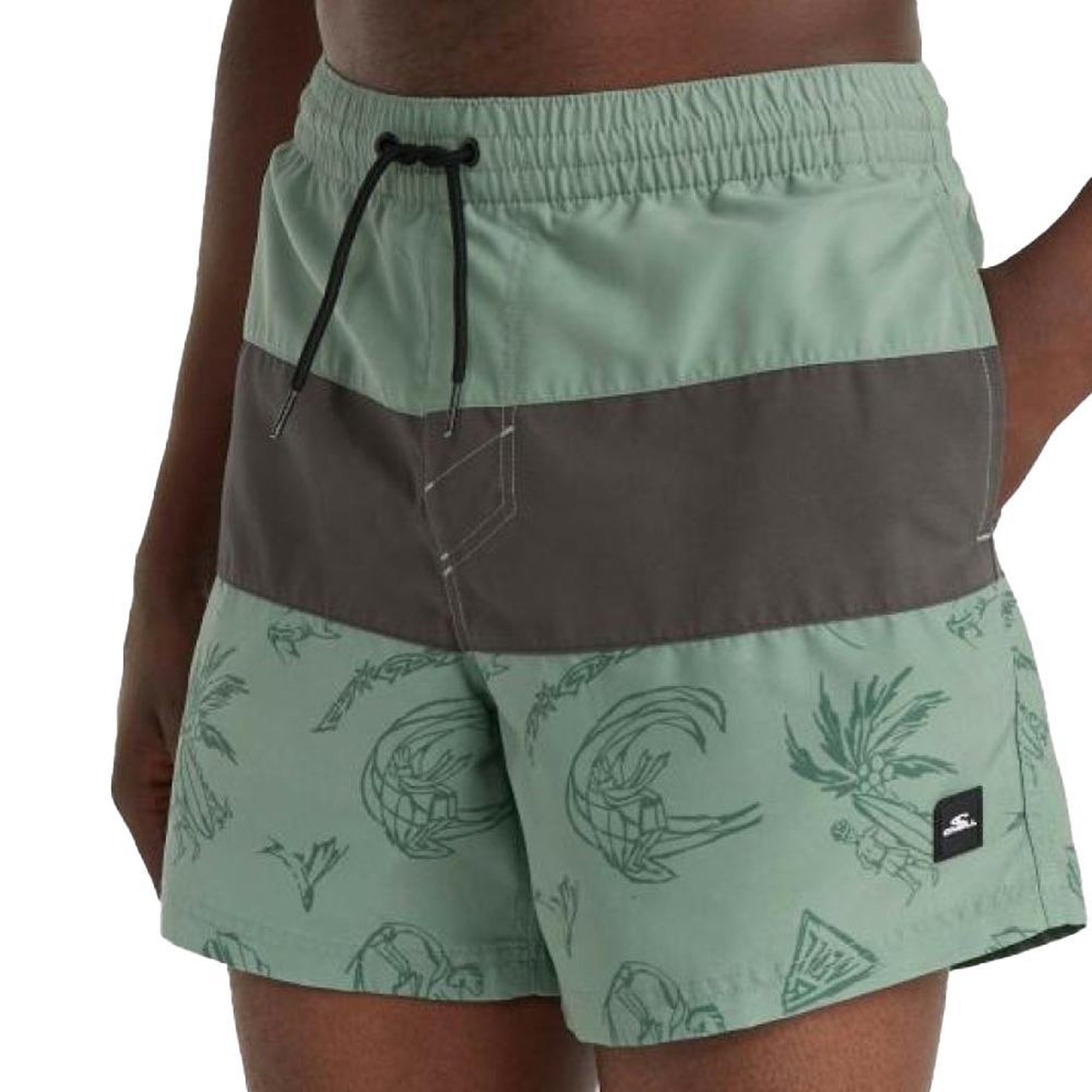O'NEILL Maillot de bain Vert/Noir Homme O'Neill Block. Coloris disponibles : Vert