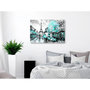 Voir la diapositive 2 : Paris Prix Tableau  Colourful Rendez Vous Wide Turquoise
