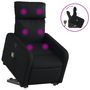 Voir la diapositive 2 : VIDAXL Fauteuil inclinable de massage Noir Similicuir
