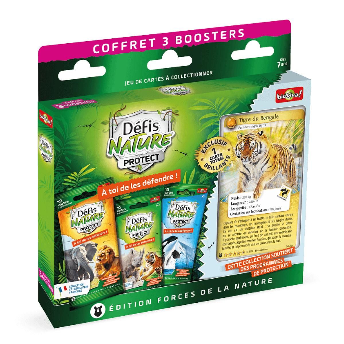 Bioviva Coffret 3 boosters Defis nature protect