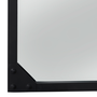 Voir la diapositive 5 : ID MARKET Miroir verrière 5 bandes design industriel 140x84 cm
