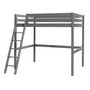 Voir la diapositive 2 : Paris Prix Lit Mezzanine  Pino  140x200cm Gris