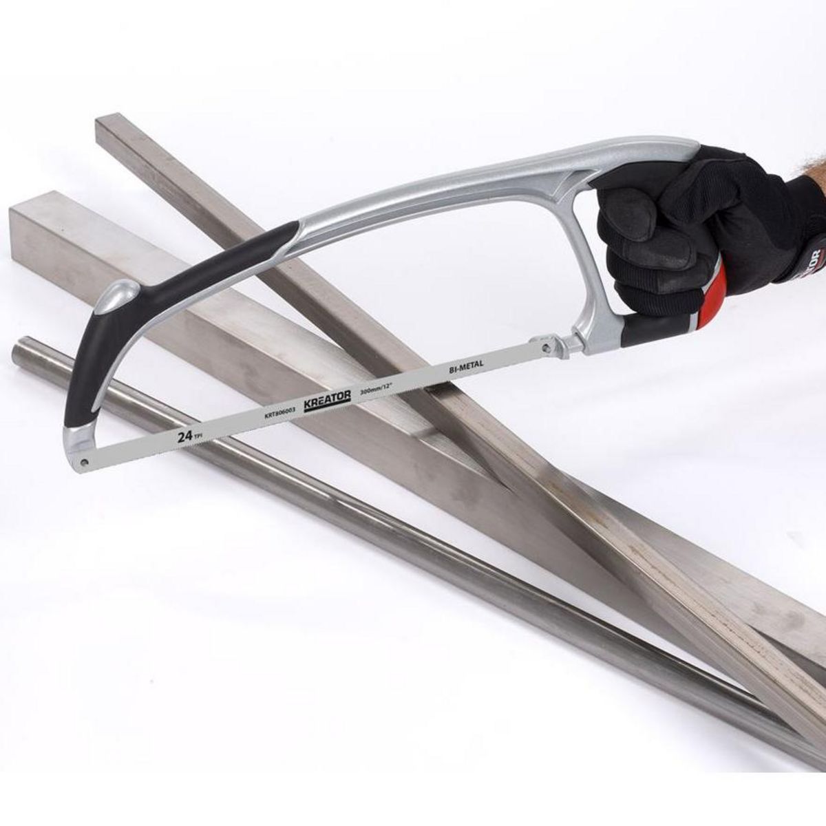 KREATOR Lame pour scie à métaux  2pcs  330mm Kreator Lot de 2 lames Lot de 2 lames