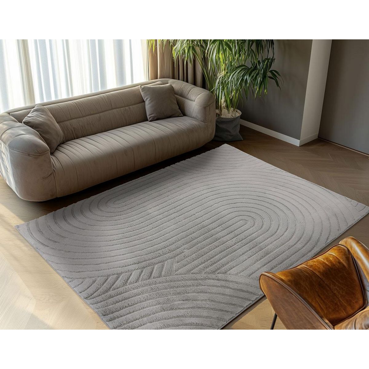 LISA DESIGN Amalfi - canapé modulable 2 places - en tissu