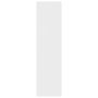 Voir la diapositive 5 : VIDAXL Bibliotheque/Cloison Blanc 155x24x160 cm Bois d'ingenierie