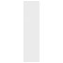 Voir la diapositive 5 : VIDAXL Bibliotheque/Cloison Blanc 155x24x160 cm Bois d'ingenierie