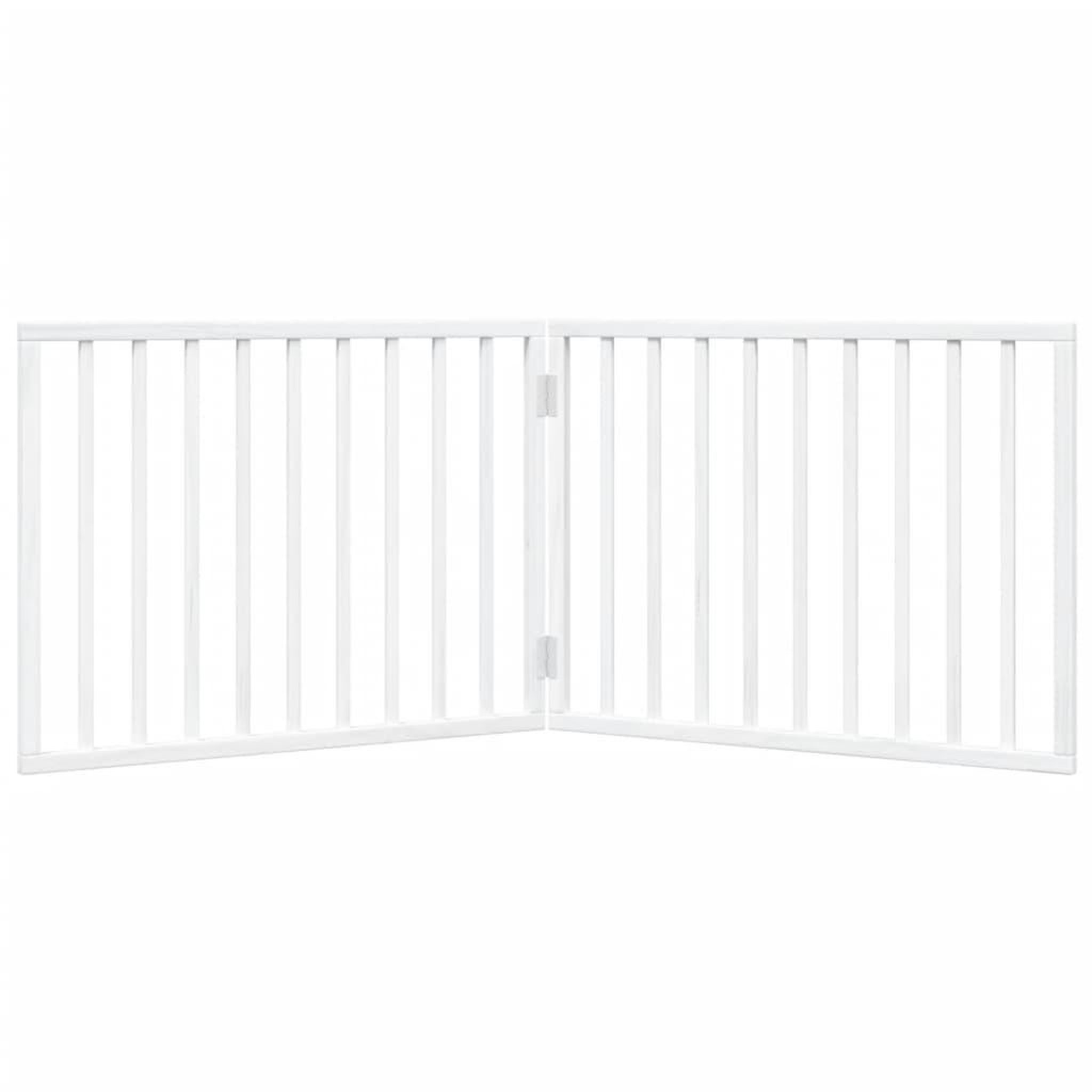 Voir la diapositive 4 : VIDAXL Barriere pour chien pliable 2 panneaux 160 cm bois de peuplier