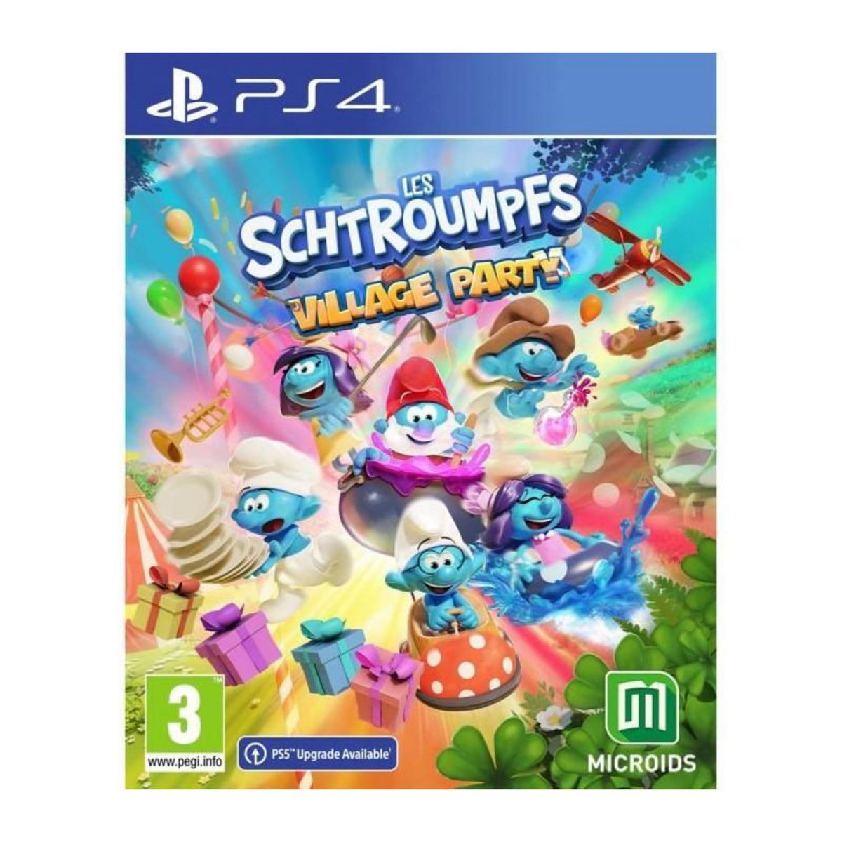 MICROIDS Les Schtroumpfs Village Party - Jeu PS4