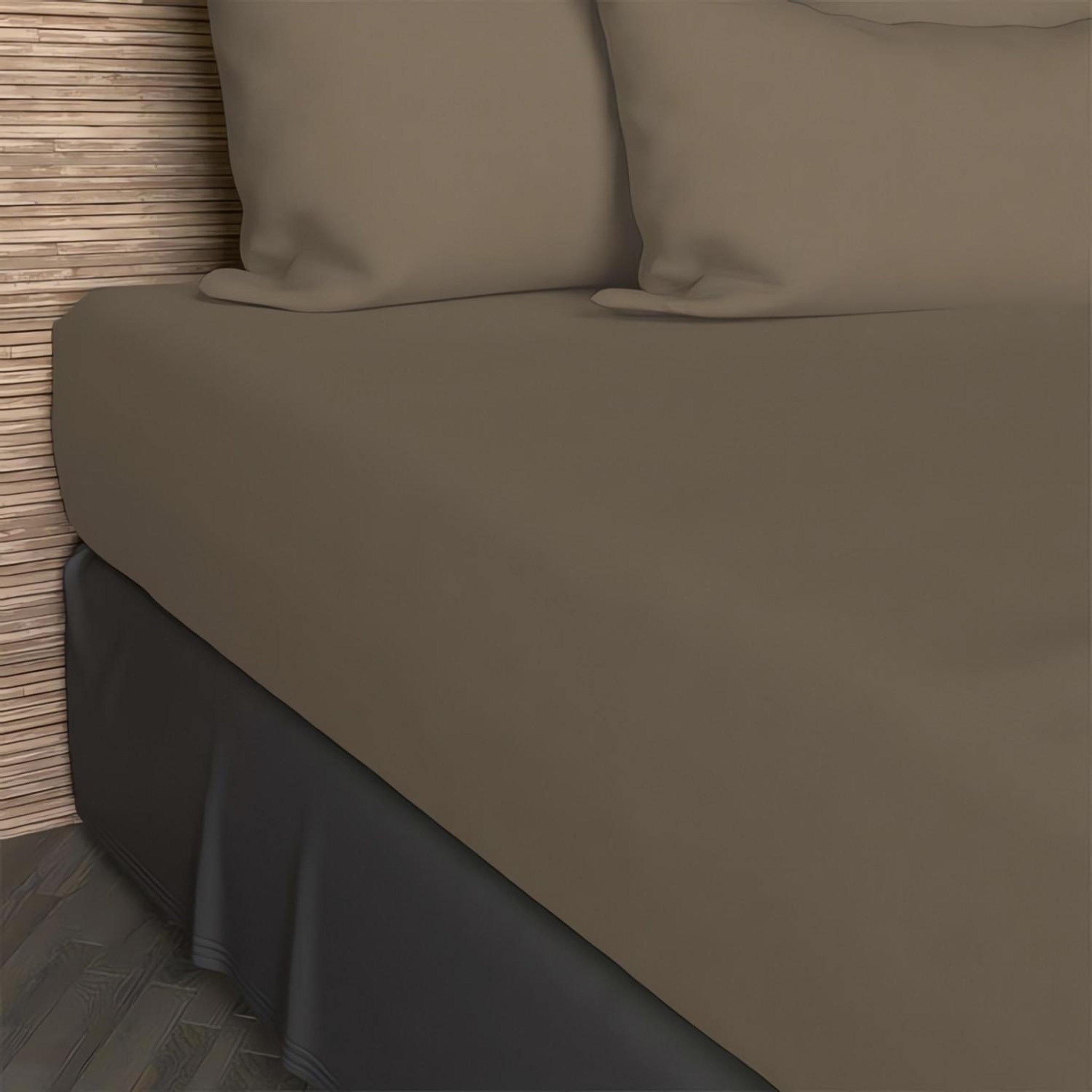 Voir la diapositive 1 : SOLEIL D'OCRE Drap housse en coton uni 57 Fils/cm2 par SOLEIL D'OCRE