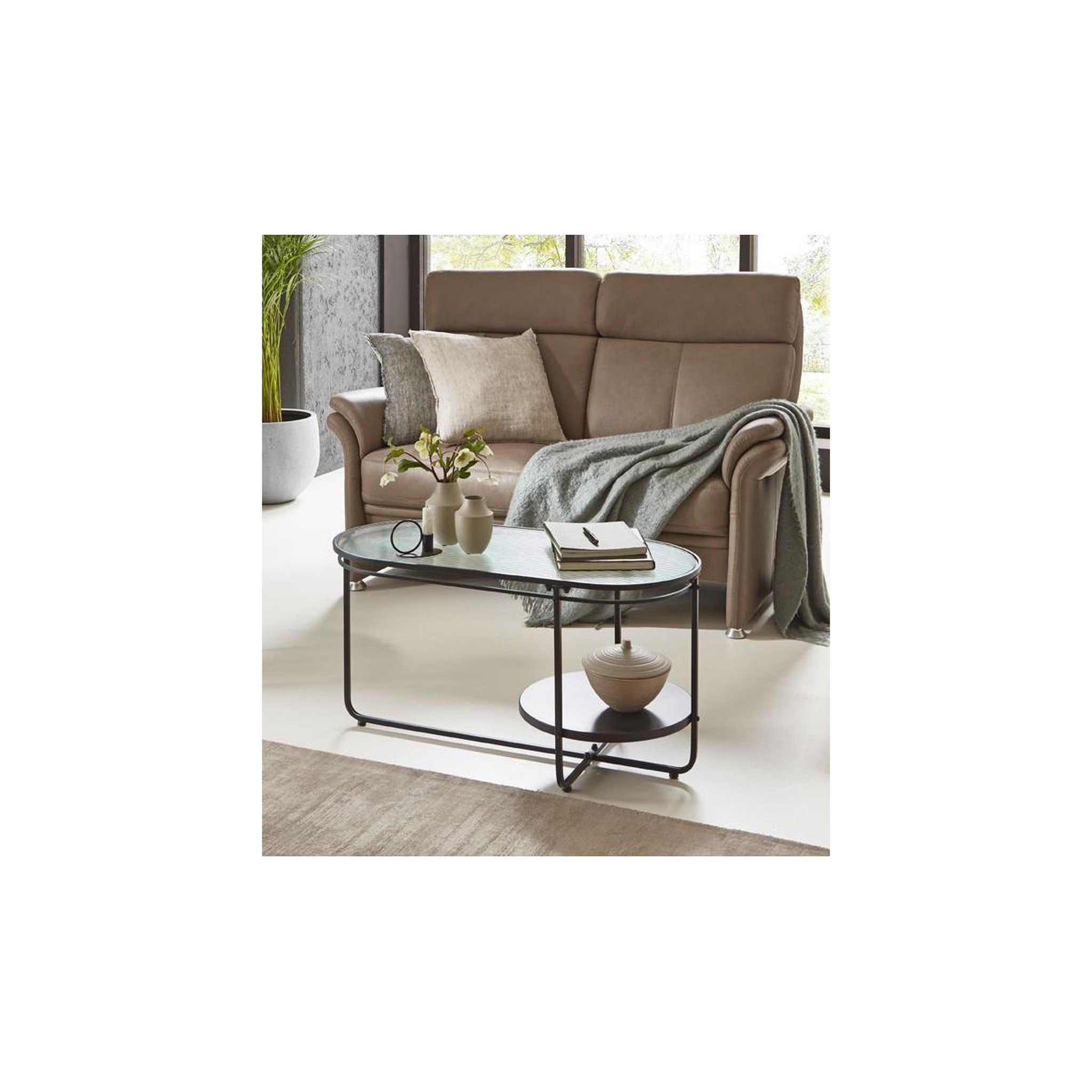 Voir la diapositive 5 : Paris Prix Table basse design  ondulé  90cm noir