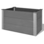 Voir la diapositive 3 : VIDAXL Lit sureleve de jardin WPC 100 x 50 x 54 cm Gris