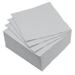 Paris Prix Lot de 40 Serviettes en Papier  Vitamine  25x25cm Gris