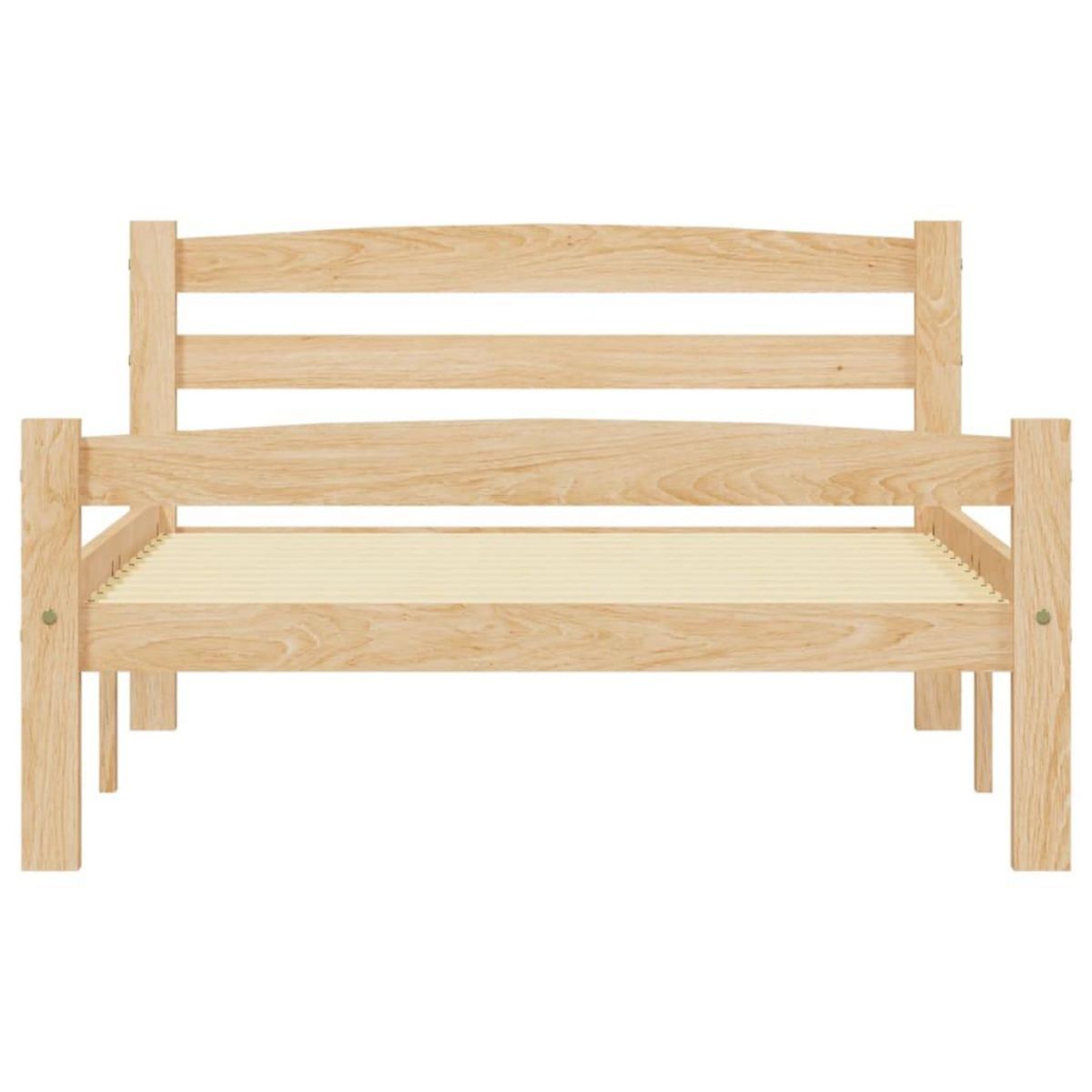 VIDAXL Cadre de lit sans matelas bois de pin massif 90x200 cm