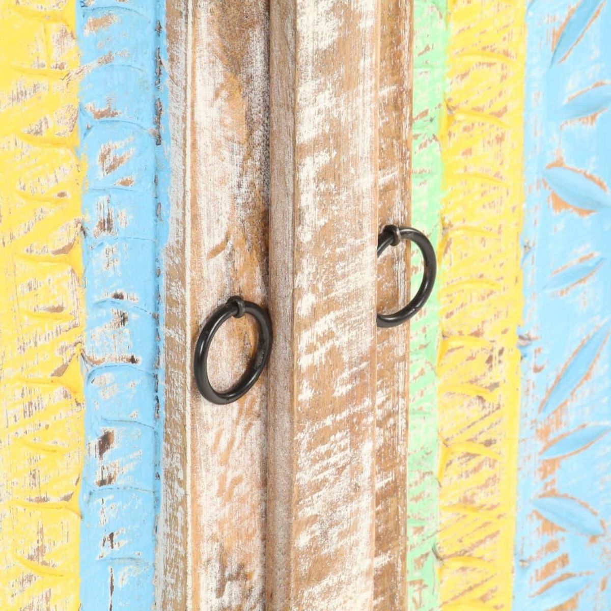 VIDAXL Buffet 61x35x76 cm Bois d'acacia brut