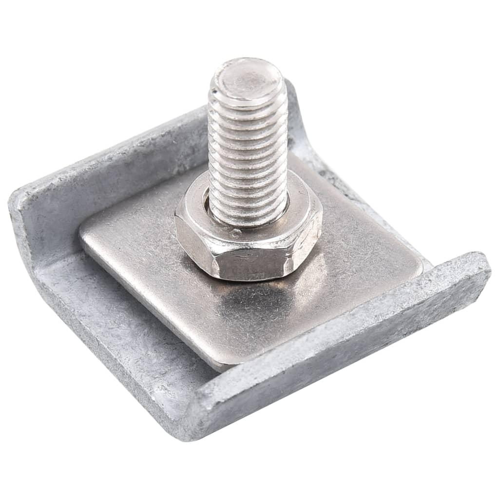 Voir la diapositive 2 : VIDAXL Ensemble de 25 connecteurs de tapis de grille Argente