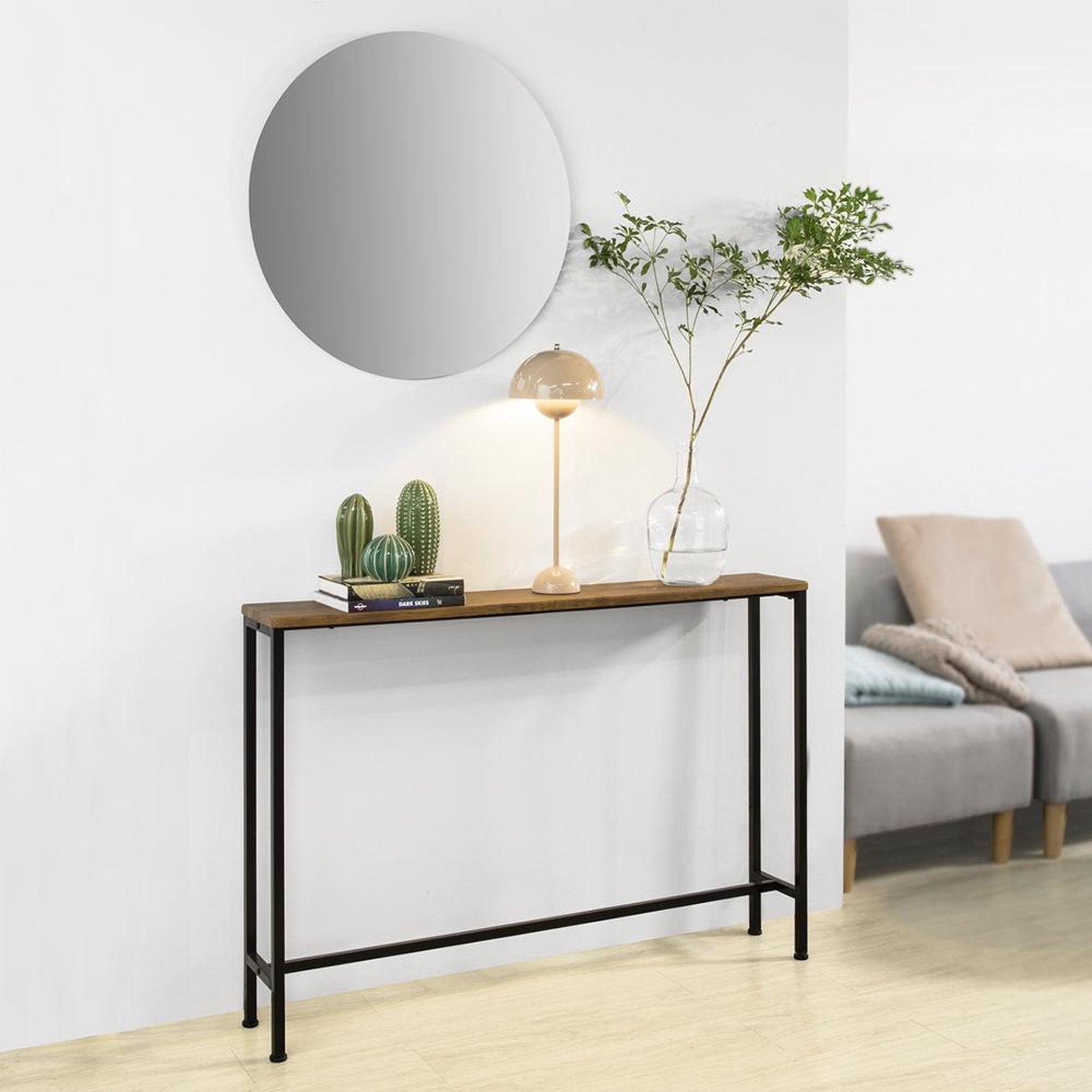 Voir la diapositive 4 : SOBUY SoBuy - Console D'entrée - 120x20x80cm - Industriel - FSB19-XL