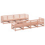 Voir la diapositive 1 : VIDAXL Salon de jardin 9 pcs bois massif sapin de douglas