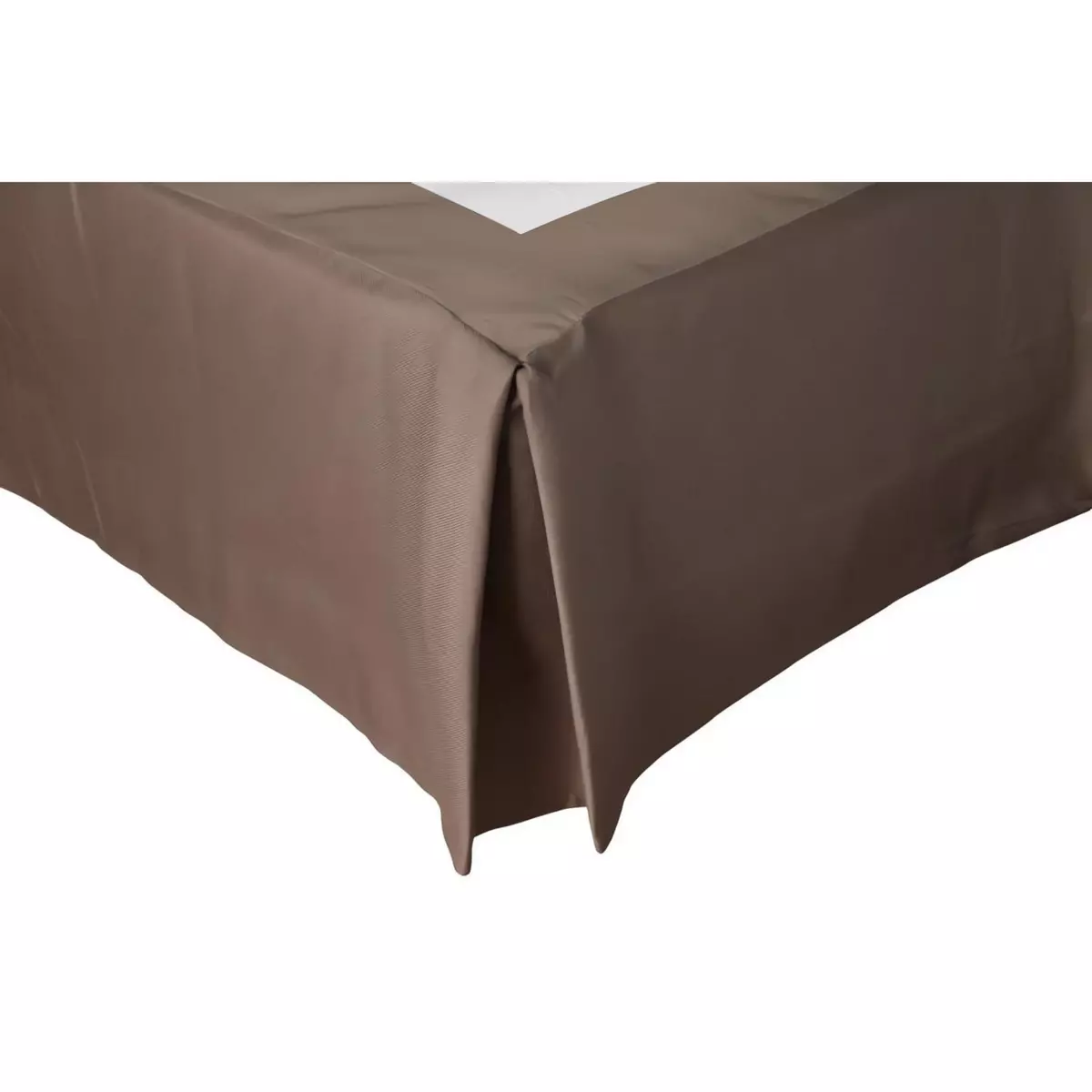 Toison d'or Cache sommier 180x200 cm CAMELIA taupe