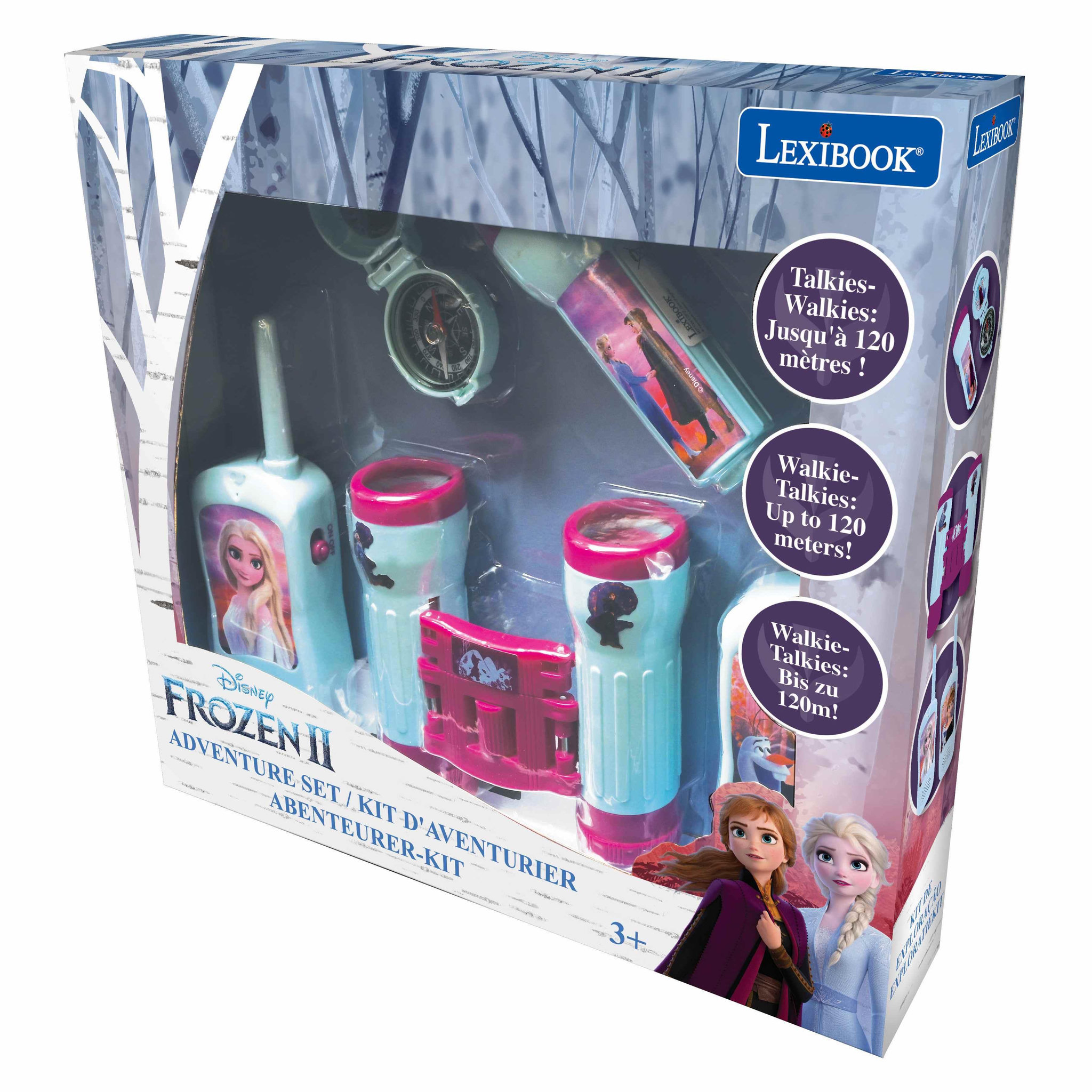 Voir la diapositive 6 : Lexibook Kit d'aventurier La Reine des Neiges