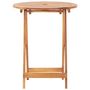 Voir la diapositive 3 : VIDAXL Table pliable de jardin 60x75 cm bois d'acacia massif