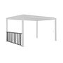 Voir la diapositive 1 : SWEEEK Bar 3m pour pergola bioclimatique acier galvanisé anthracite Palace