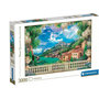 Voir la diapositive 1 : CLEMENTONI Puzzle Clementoni Lush Terrace on Lake 3000 pièces